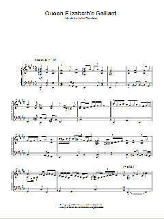 Queen Elizabeth's Galliard von John Dowland (Download) 