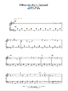 Willkommen von Fred Ebb (Download) 