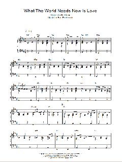 What The World Needs Now Is Love von Hal David (Download) 