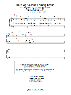 Born Og Voksne I Kaerlig Krans von J.P.E Hartmann (Download) 