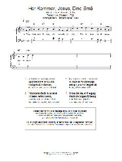 Her Kommer, Jesus, Dine Sma von J.A.P. Schulz (Download) 