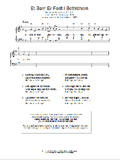 Et Barn Er Fodt I Bethlehem von Traditional (Download) 