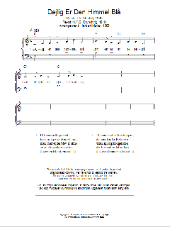 Dejlig Er Den Himmel Bla von Nicolai F.S. Grundtvig (Download) 