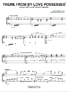 Theme from By Love Possessed von Sammy Cahn (Download) 