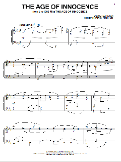 The Age Of Innocence von Elmer Bernstein (Download) 