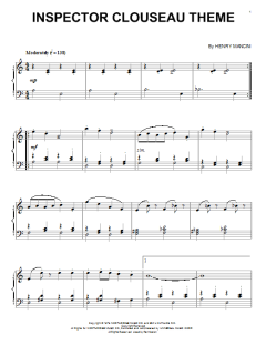 Inspector Clouseau Theme von Henry Mancini (Download) 