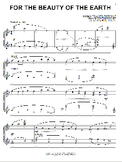 For The Beauty Of The Earth [Classical version] von Conrad Kocher (Download) 