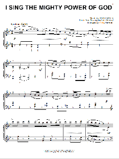 I Sing The Mighty Power Of God [Classical version] von Isaac Watts (Download) 