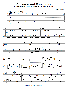 Violence And Variations von Bear McCreary (Download) 