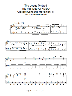 The Logue Method (The Marriage Of Figaro / Clarient Concerto Movement I) von Wolfgang Amadeus Mozart (Download) 