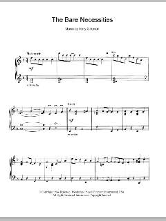 The Bare Necessities von Terry Gilkyson (Download) 