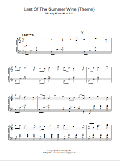 Last Of The Summer Wine von Ronnie Hazlehurst (Download) 