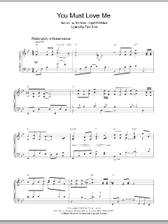 You Must Love Me von Andrew Lloyd Webber (Download) 