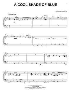 A Cool Shade Of Blue von Henry Mancini (Download) 