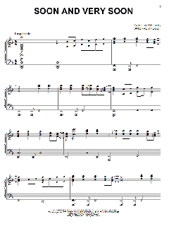 Soon And Very Soon von Andraé Crouch (Download) 