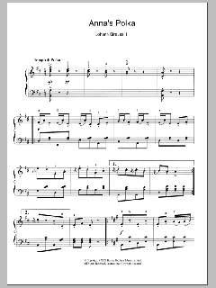 Anna's Polka von Johann Strauss Jr. (Download) 