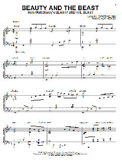 Beauty And The Beast [Jazz version] von Alan Menken (Download) 