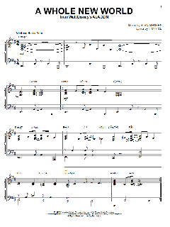 A Whole New World [Jazz version] von Tim Rice (Download) 