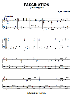 Fascination (Valse Tzigane) von F.D. Marchetti (Download) 