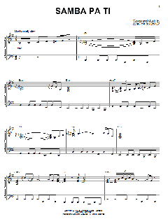 Samba Pa Ti von Carlos Santana (Download) 