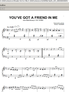 You've Got A Friend In Me von Randy Newman (Download) 
