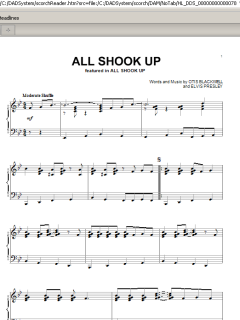 All Shook Up von Elvis Presley (Download) 