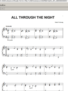 All Through The Night von Welsh Folksong (Download) 