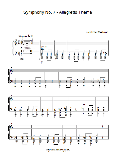Speaking Unto Nations (Symphony No. 7 - Allegretto) von Ludwig van Beethoven (Download) 