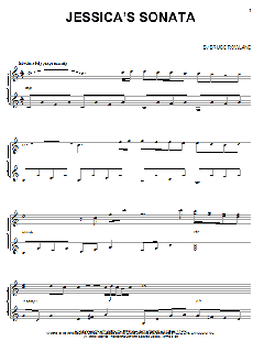 Jessica's Sonata von Bruce Rowland (Download) 