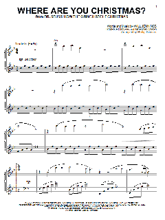 Where Are You Christmas? (arr. Phillip Keveren) von Faith Hill (Download) 