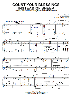 Count Your Blessings Instead Of Sheep von Irving Berlin (Download) 