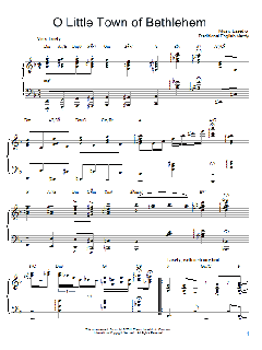 O Little Town Of Bethlehem von Phillip Brooks (Download) 