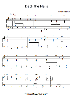 Deck The Hall [Gospel version] von Traditional Welsh Carol (Download) 