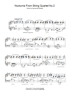 Nocturne From String Quartet No.2 von Alexander Borodin (Download) 