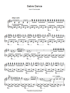Sabre Dance von Aram Khachaturian (Download) 