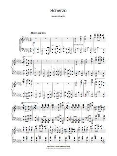 Scherzo von Isaac Albéniz (Download) 