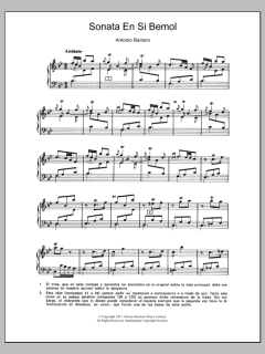 Sonata En Si Bemol (Download) 