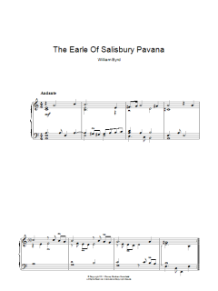 The Earle Of Salisbury Pavana von William Byrd (Download) 