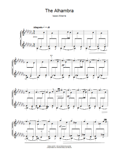 The Alhambra von Isaac Albéniz (Download) 