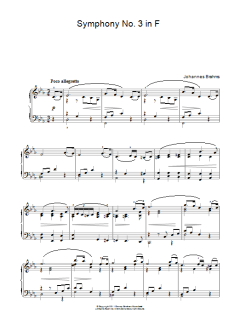 Allegretto From Symphony No. 3 von Johannes Brahms (Download) 