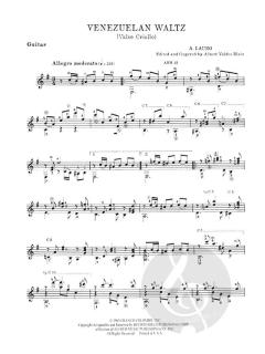 Venezuelan Waltz von Antonio Lauro 