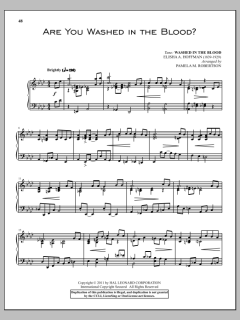 Are You Washed In The Blood? von Elisha A. Hoffman (Download) 