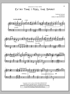 Every Time I Feel The Spirit von African-American Spiritual (Download) 