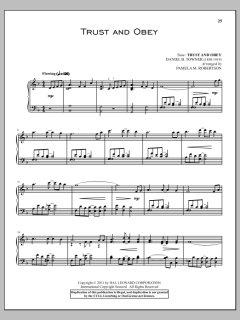 Trust And Obey von John H. Sammis (Download) 