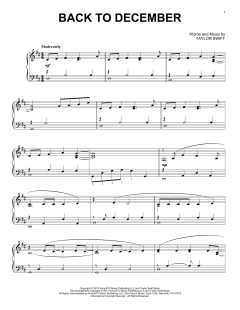 Back To December von Taylor Swift (Download) 