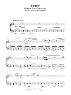 Isolation (Theme From The Hide) von Debbie Wiseman (Download) 