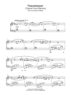 Peacekeeper (Theme From Warriors) von Debbie Wiseman (Download) 