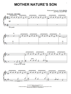 Mother Nature's Son von David Lanz (Download) 