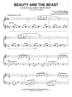 Beauty And The Beast von Alan Menken (Download) 