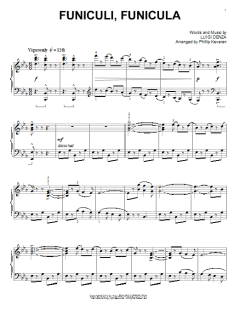 Funiculi Funicula von Luigi Denza (Download) 